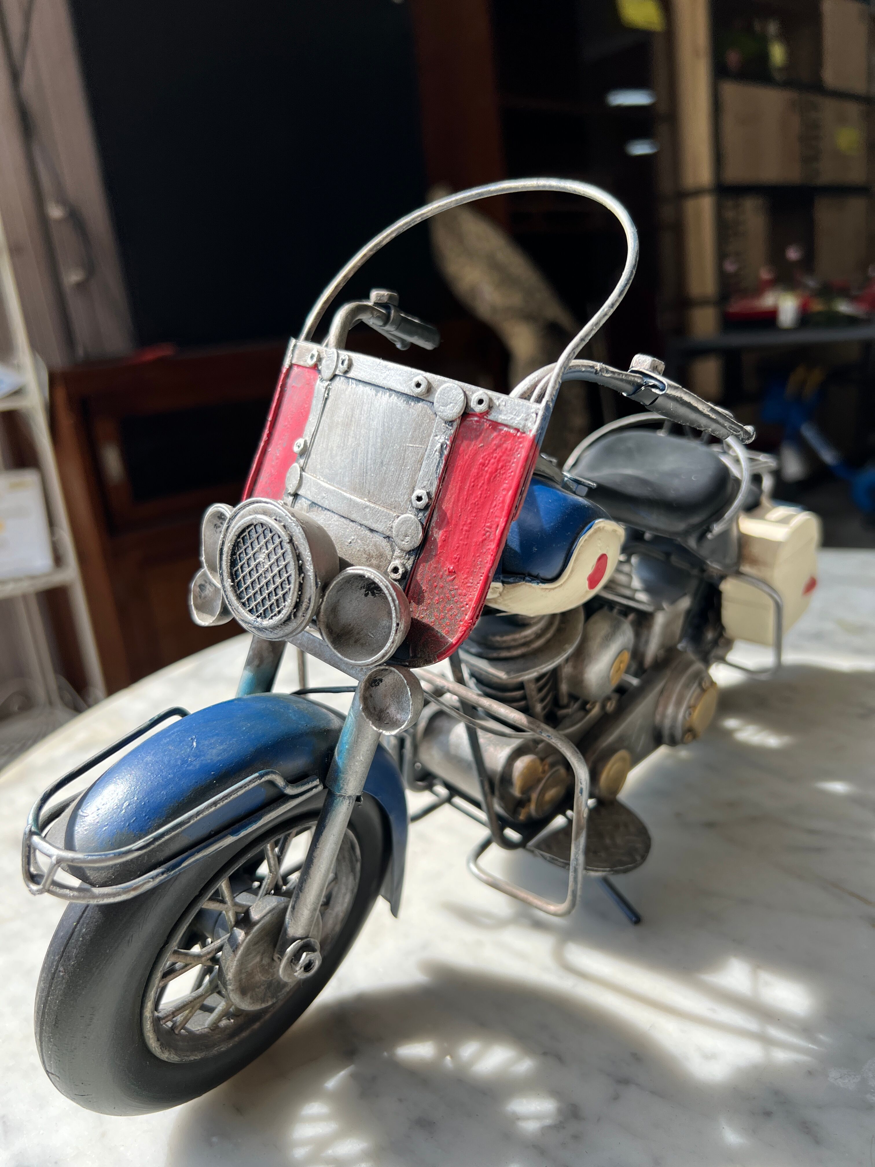 Vintage motorcycle Harley Davidson way 1960