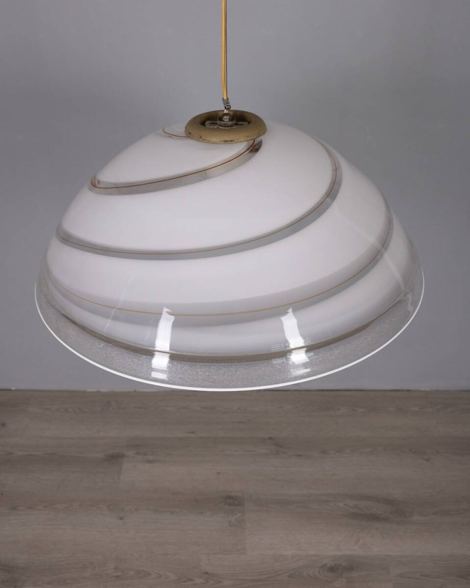 Vintage 70's murano glass chandelier, italian design