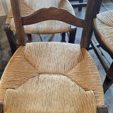 Ancienne chaise paille