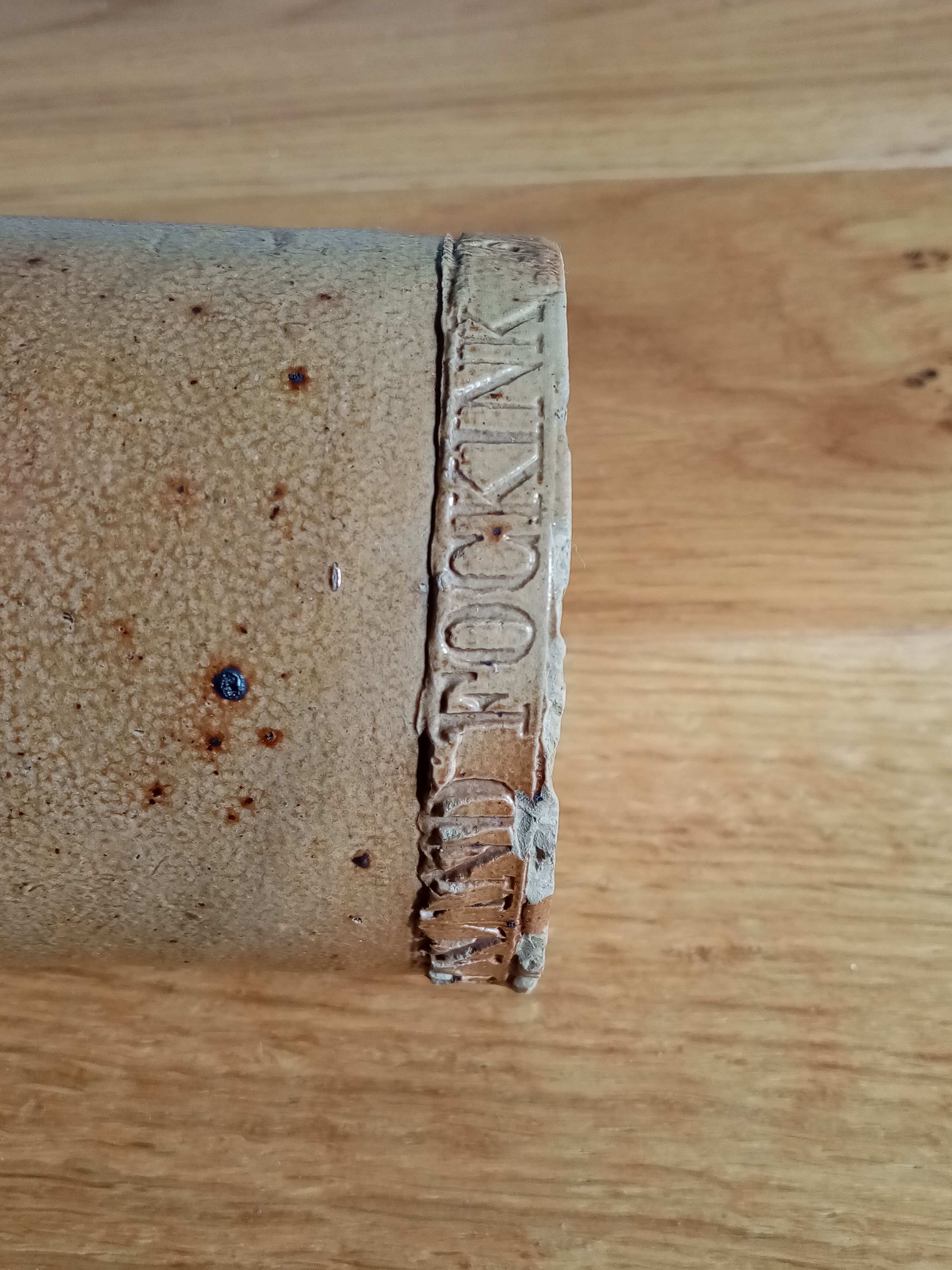 Pyrity sandstone bottle Fockink Amsterdam