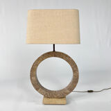Marble look resin lamp, 1970s