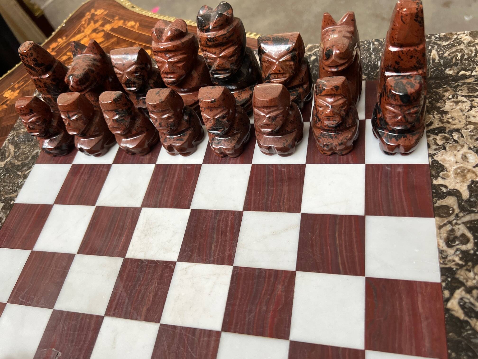 Chess game.
