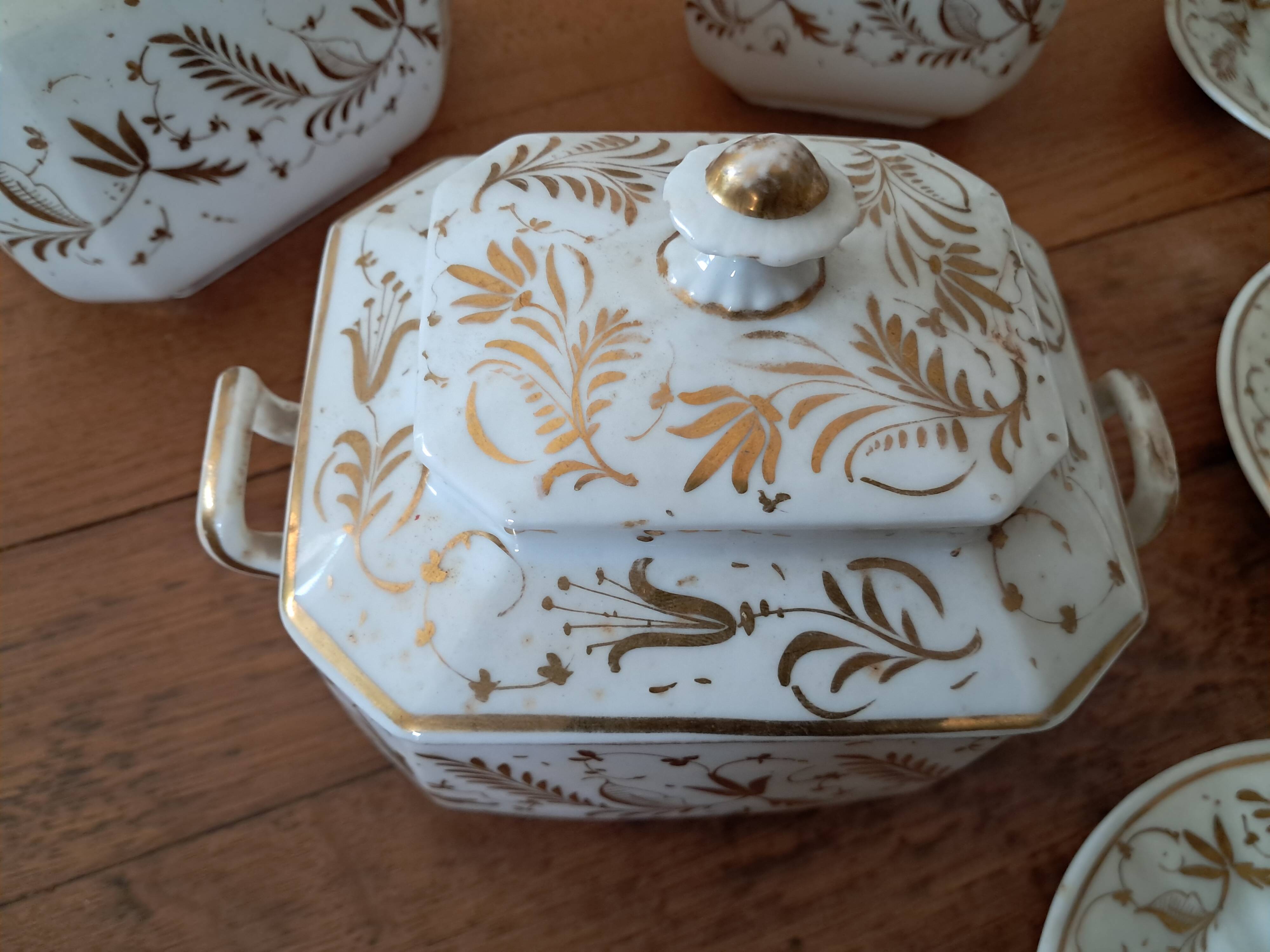 old Paris tea service