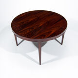Table à manger danoise en palissandre par Severin Hansen, 1960