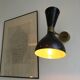 Pair of Italian designer wall lights from the 1950s