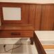 Vintage Scandinavian bed 2 seater 1960s