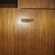 Meuble vinyles et enceintes 1960 scandinave teck