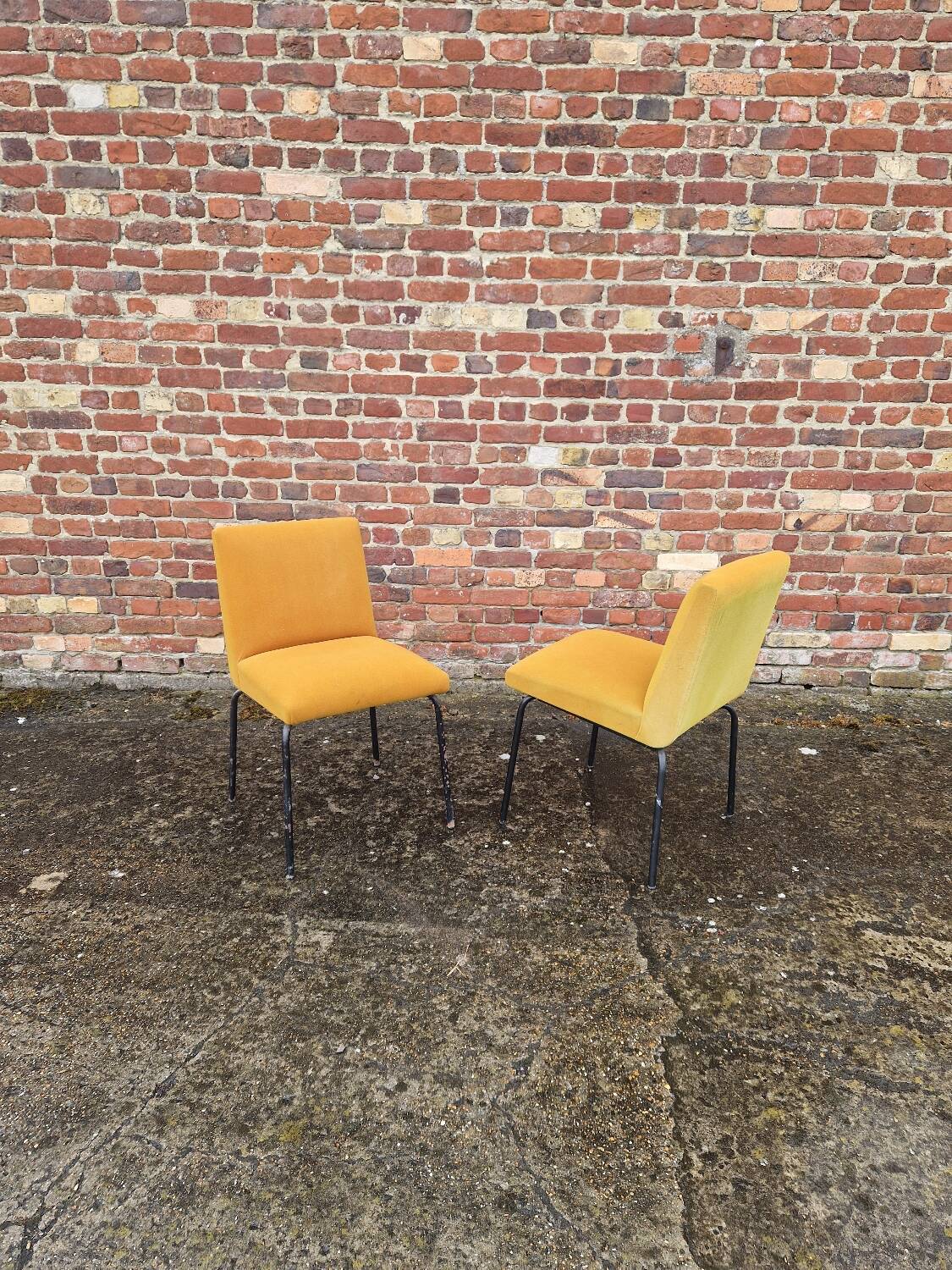 Pair of Pierre Guariche Chairs for Meurop 1960