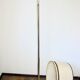 Art Deco floor lamp, 1930s, nickel-plated steel
