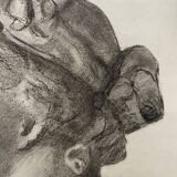 Academic drawing 1900 dated 1909