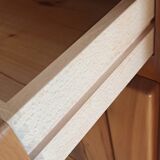 Elm sideboard Maison Regain, 80's