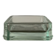 Lumax glass Bauhaus ashtray, 1970