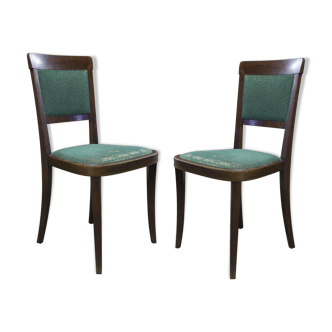 Pair of chairs art deco 1930 Europe