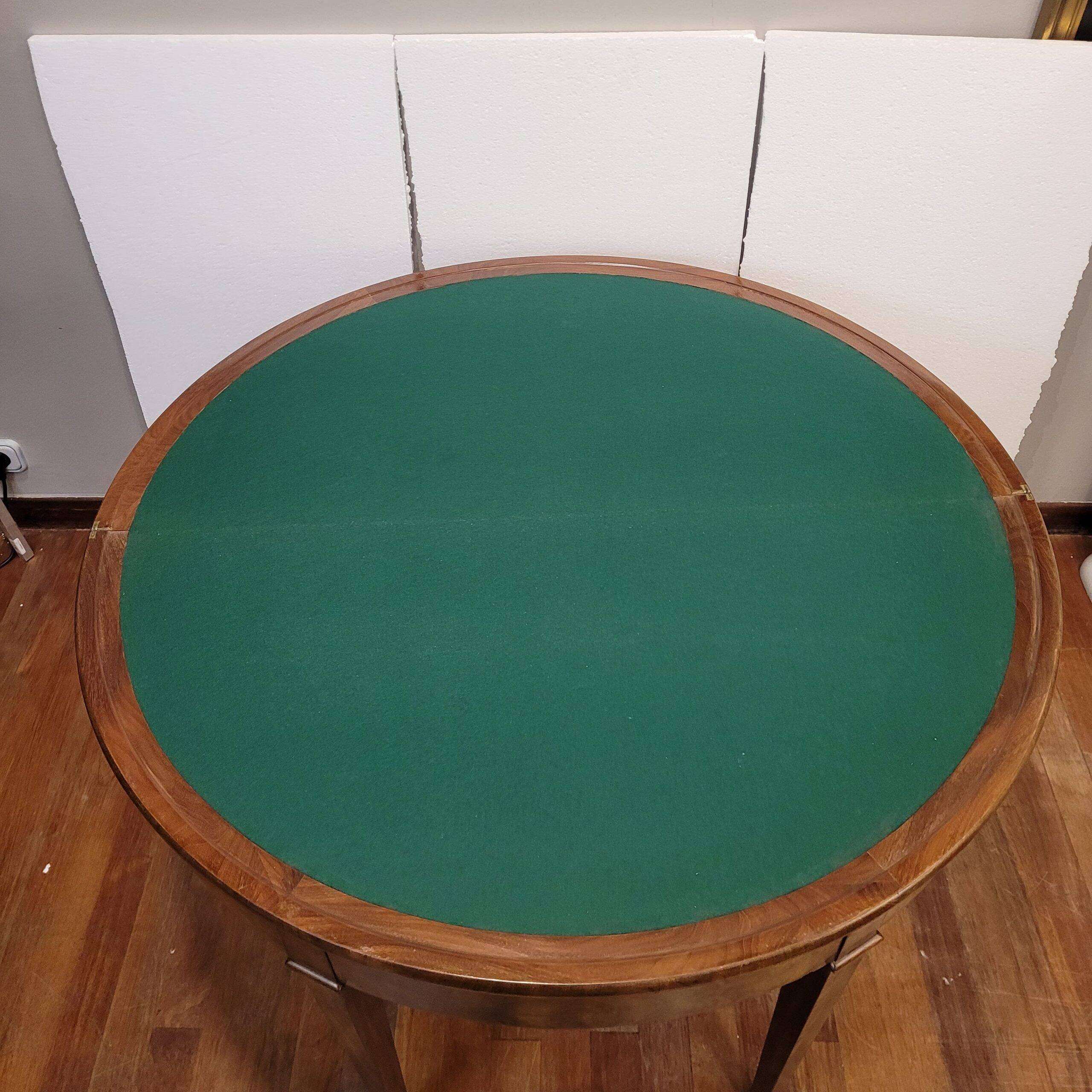 Table de jeu, acajou, Directoire, vers 1800 – France