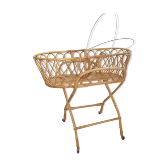 Basket rattan of the 60s