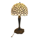 Vintage sea shell table lamp, 1970s