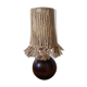 Lamp made of upcycled jute wire