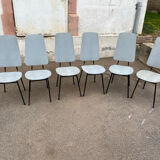 Set of 6 vintage dining room chairs