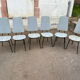 Set of 6 vintage dining room chairs