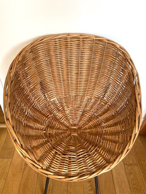 Wicker chair - 1950