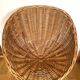 Wicker chair - 1950