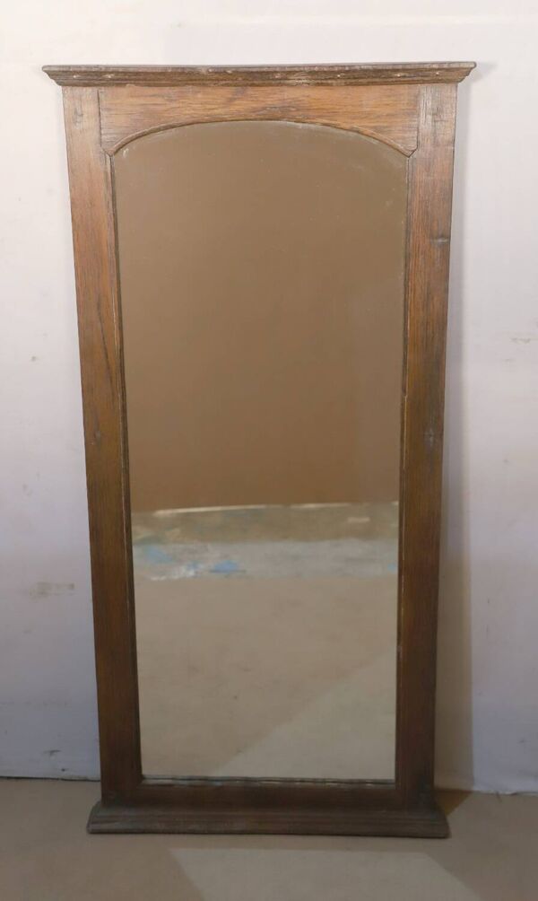Miroir en teck birman