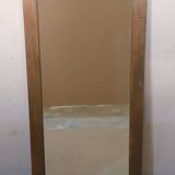 Burmese teak mirror