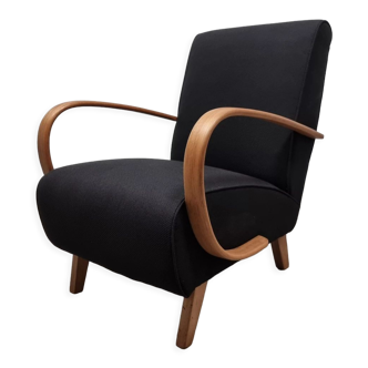 Restored armchair by Jindrich Halabala