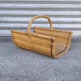 Vintage log basket