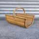 Vintage log basket