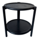 Bar cart from the 60s-70s in its factory black version, attributed to Jens Quistgaard.