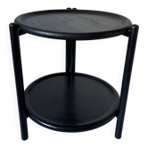 Bar cart from the 60s-70s in its factory black version, attributed to Jens Quistgaard.