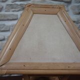 Vintaget cheve lamp or rattan lamp