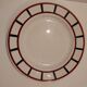 Round dish Basque décor