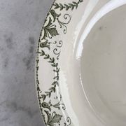 Iron earth large dish Sarreguemines Thérèse