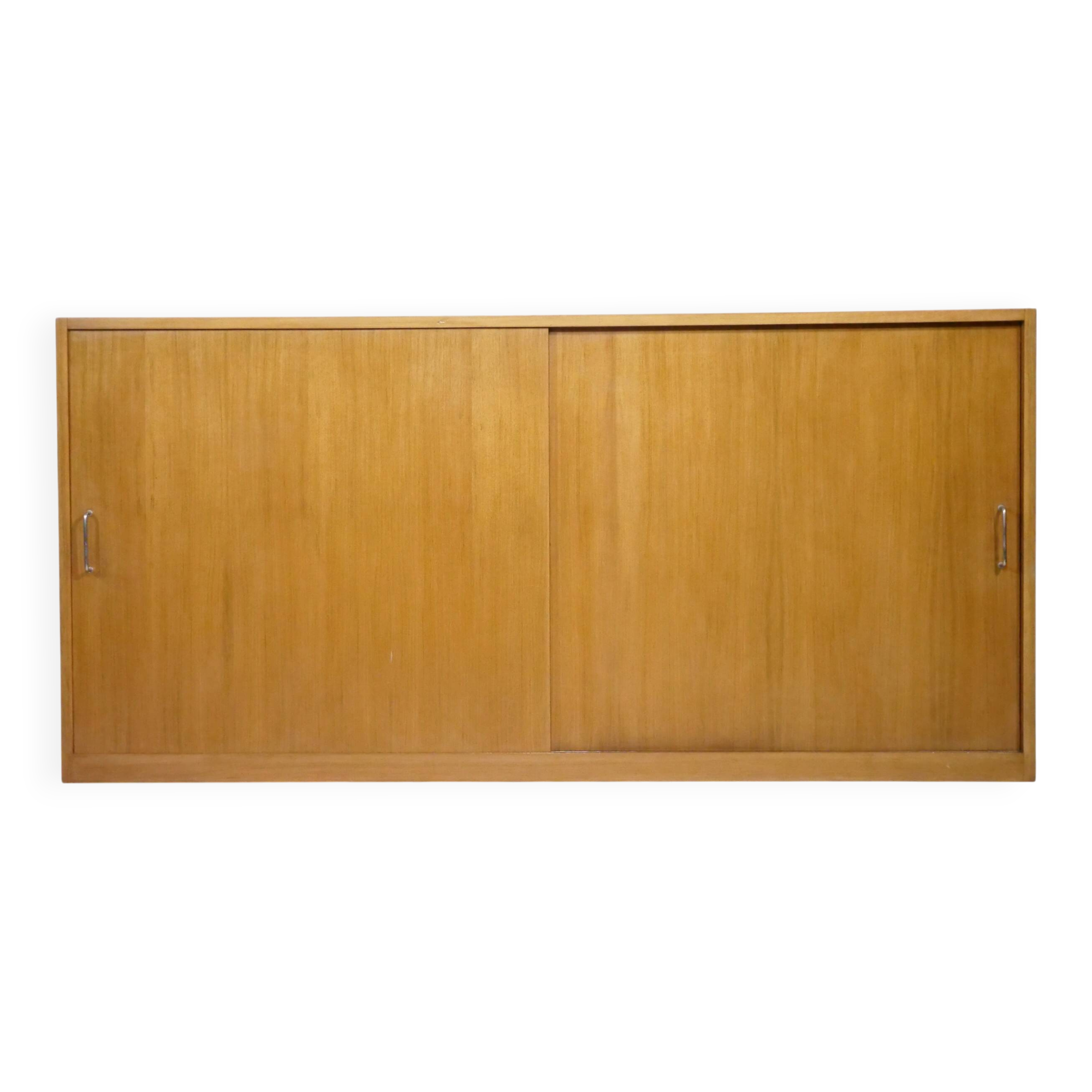 Buffet en bois à portes coulissantes EBW, Allemagne, années 1960