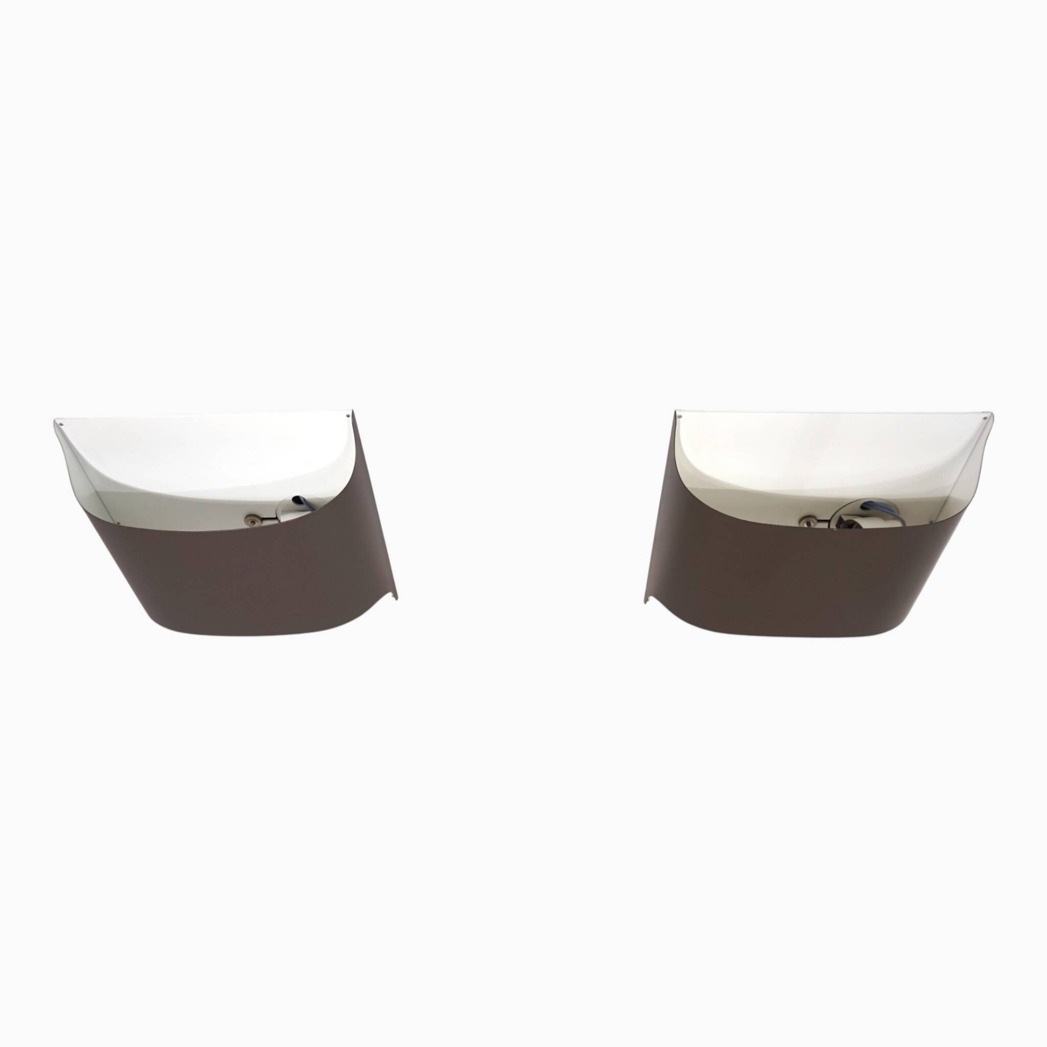 Pair of Staff 2030/31 Sconces by Rolf Krüger & Dieter Witte, 1960