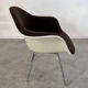 Old Charles and Ray Eames Vitra design armchair from the 70s fiberglass armchair fabric
