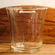 Transparent glass champagne bucket