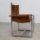 Fauteuil simple en cuir italien