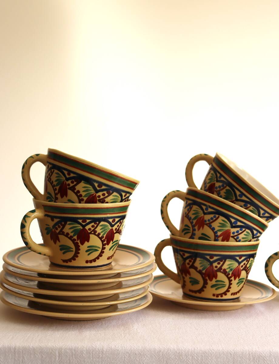 Ceramic tea cups Keraluc