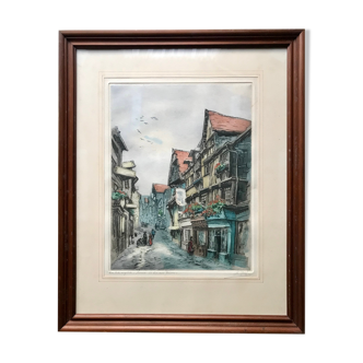 Original etching by Legarf