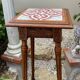 Art Deco wooden console table dimensions: height - 107 cm - width - 38 cm -