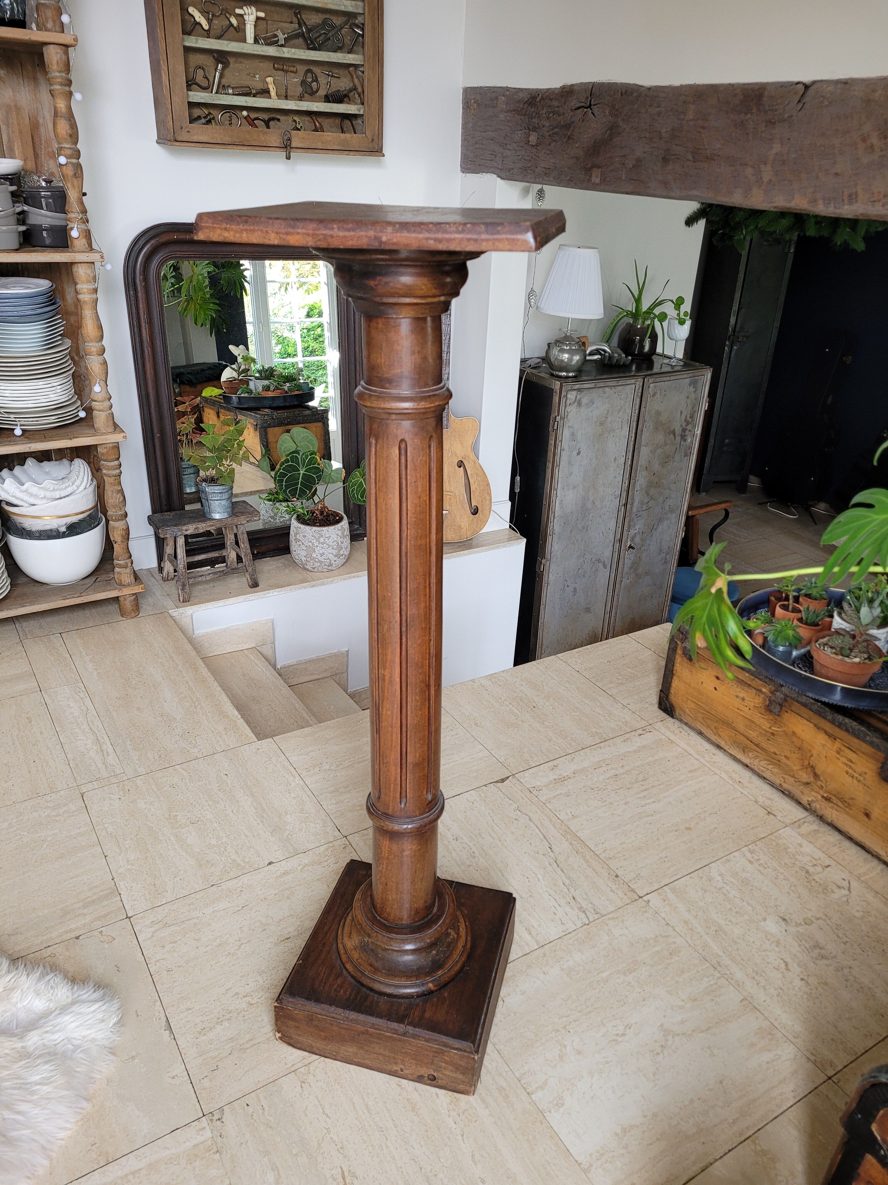 Wooden column