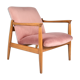 Original GFM-64 model, designer E.Homa, 1960s, upholstered, pink velvet