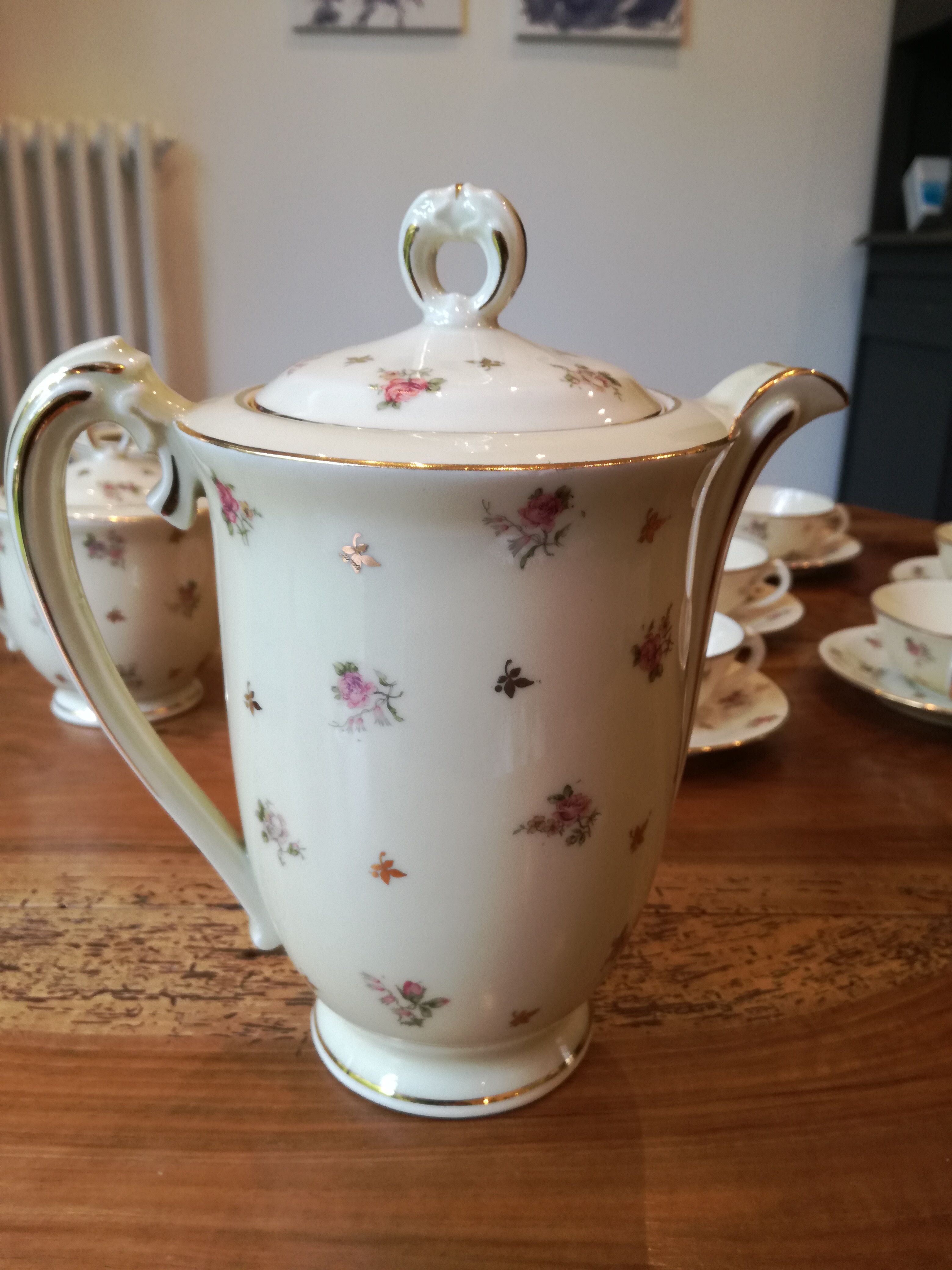 Tea service café art deco Limoges 1925