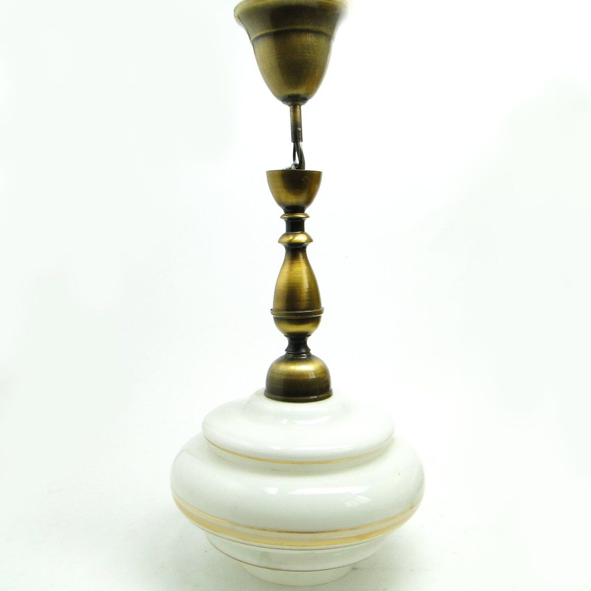 Mid-century modern pendant lamp from Polam, 1970s