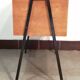 Scandinavian worker / bedside table in wood and metal from the 50s-60s