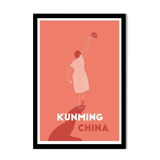 Illustration menade Kunming china