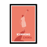 Illustration menade Kunming china